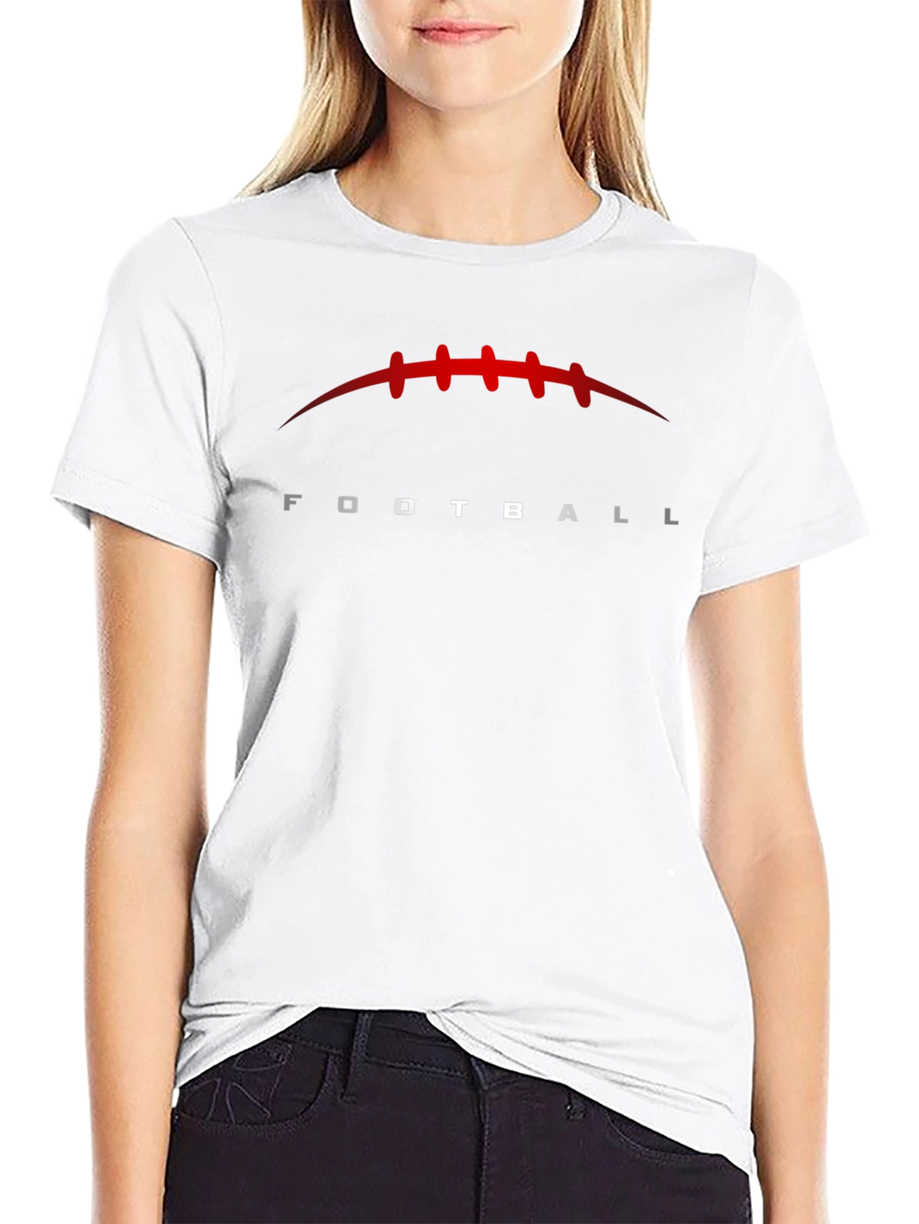 Football Graphic Tee - Stylish Sports Shirt