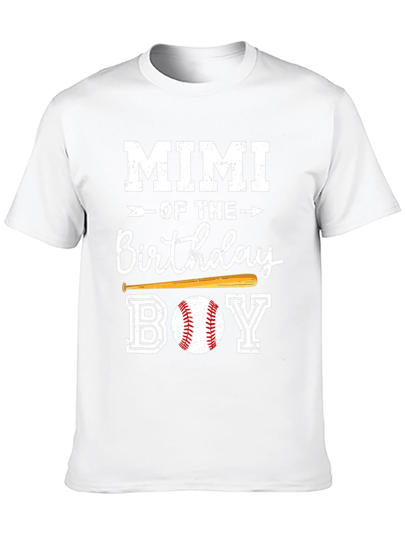 Mimi of the Birthday Boy Baseball T-Shirt