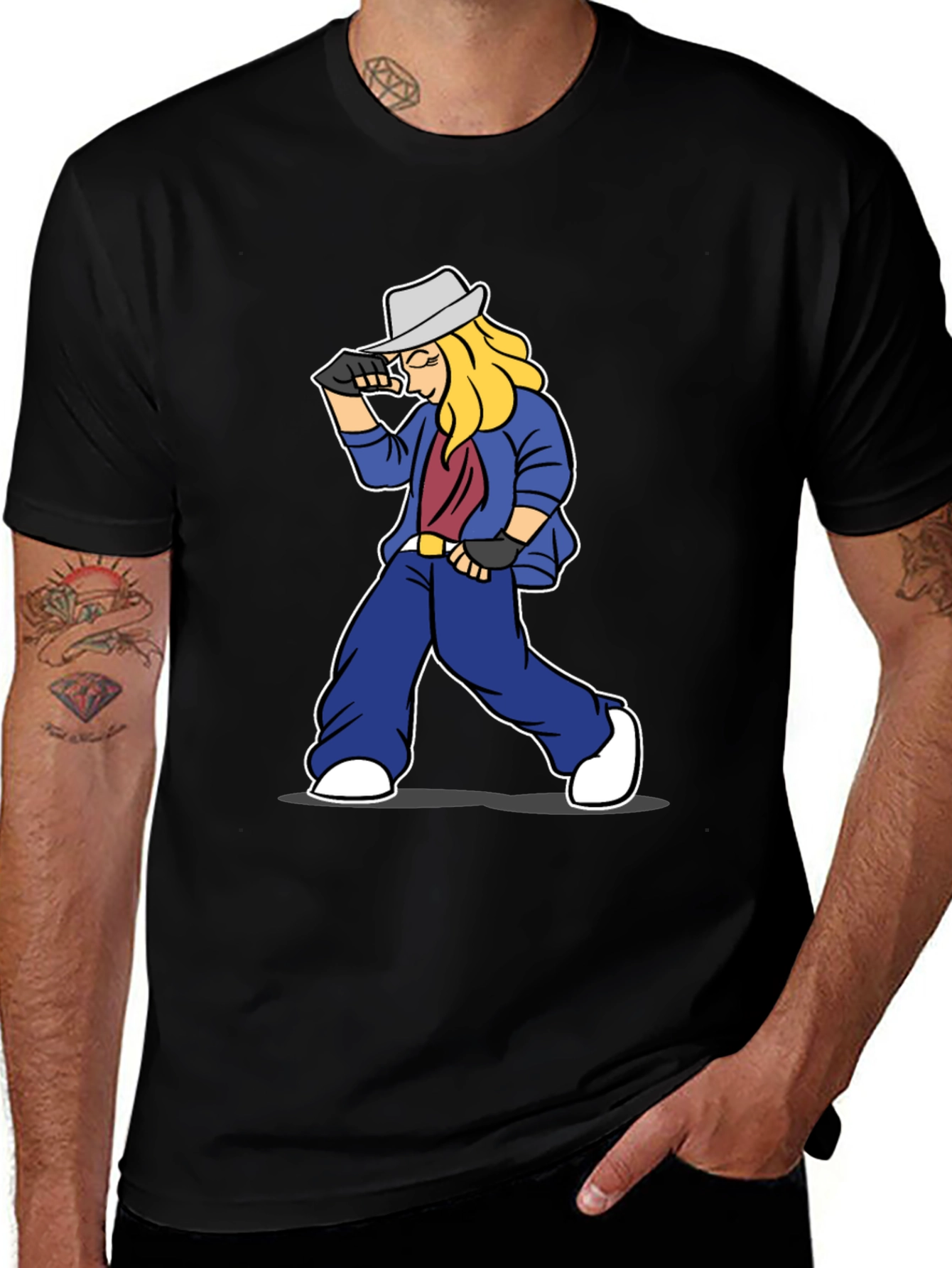 Cool Cartoon Graphic T-Shirt