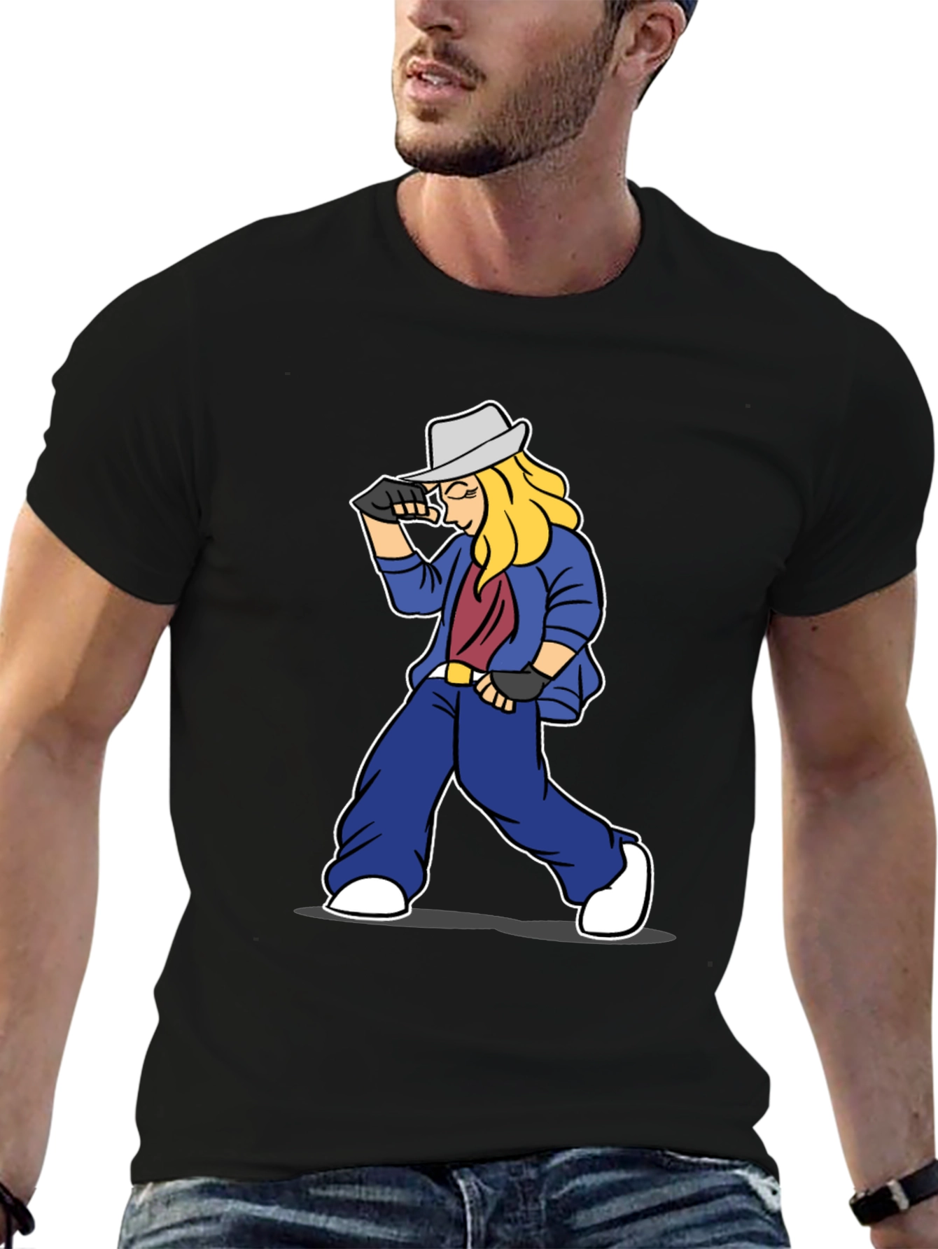 Cool Cartoon Graphic T-Shirt