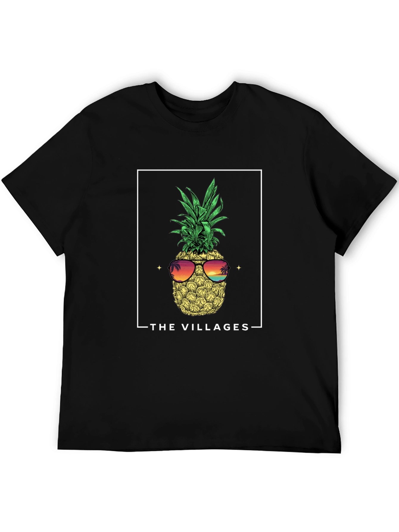 The Villages Pineapple Graphic Tee