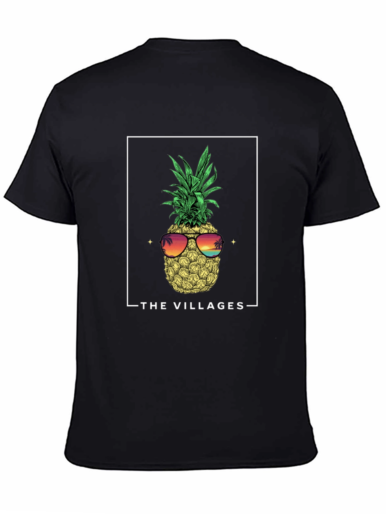 The Villages Pineapple Graphic Tee