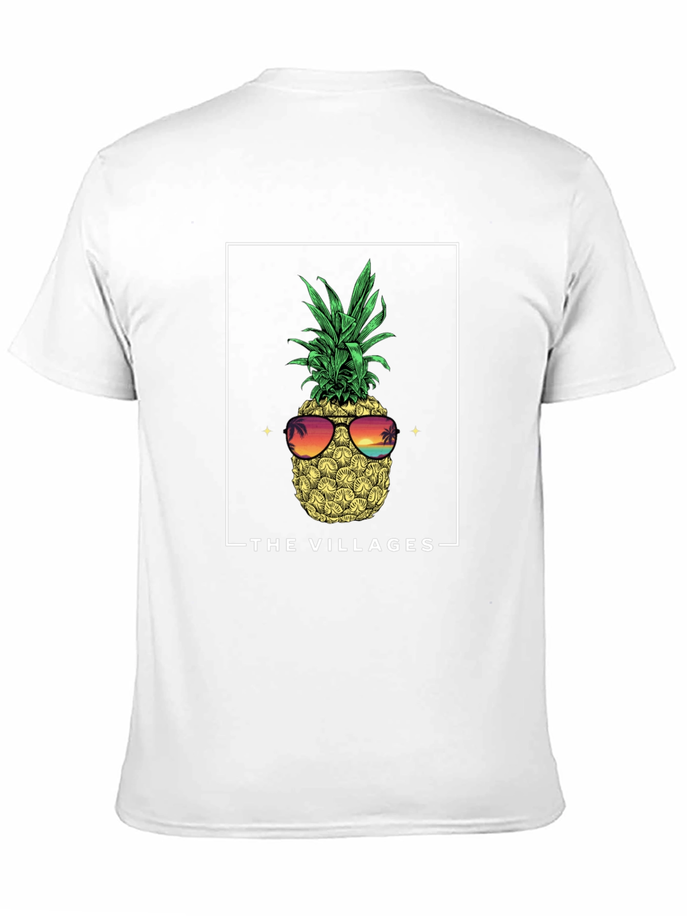 The Villages Pineapple Graphic Tee