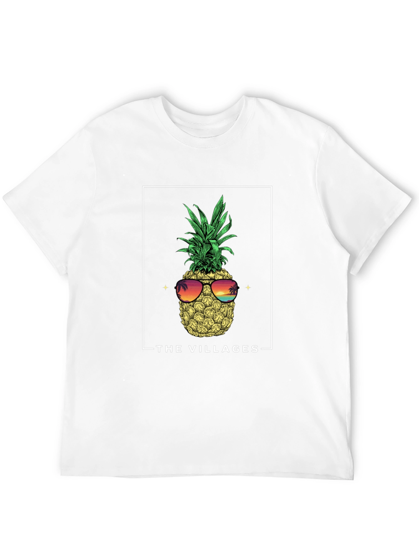 The Villages Pineapple Graphic Tee