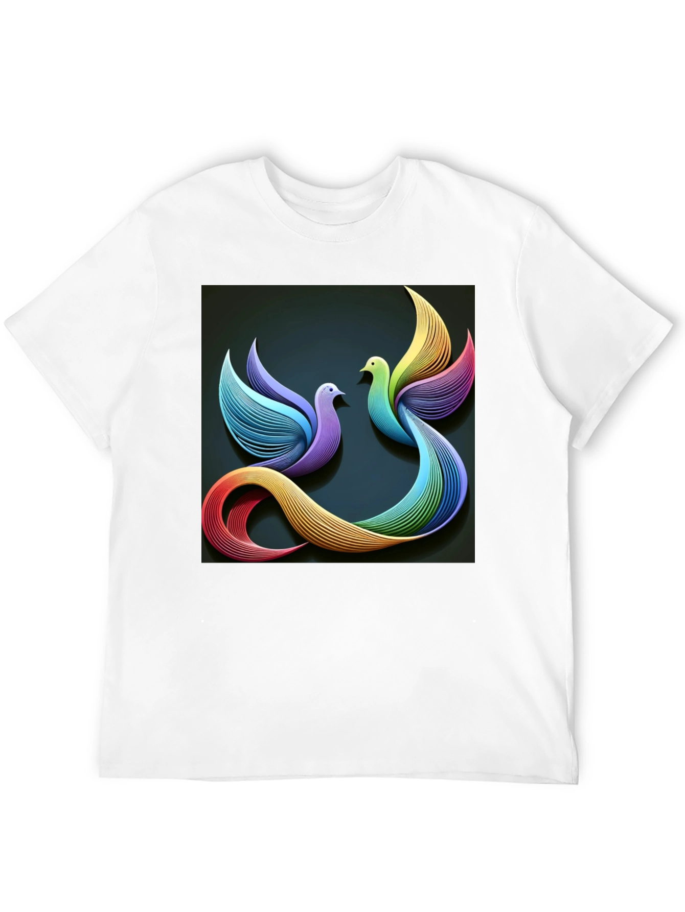 Rainbow Dove T-Shirt