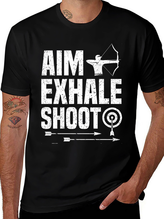 Aim Exhale Shoot Archery T-Shirt
