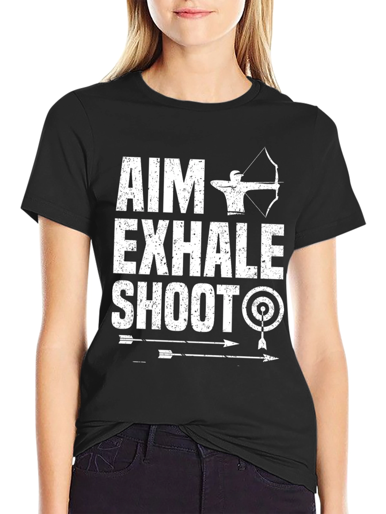 Aim Exhale Shoot Archery T-Shirt