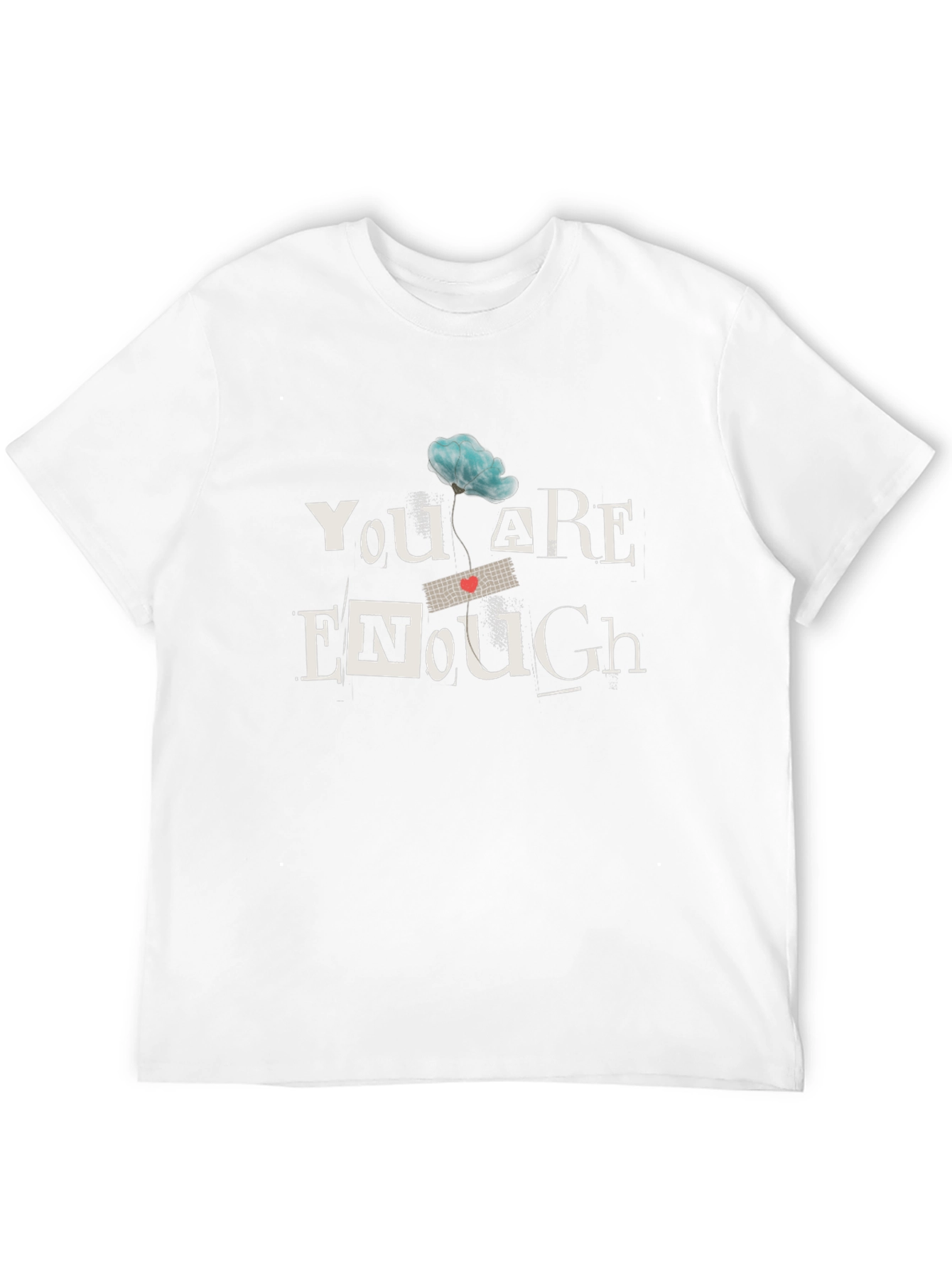 You Are Enough Graphic T-Shirt - Black
