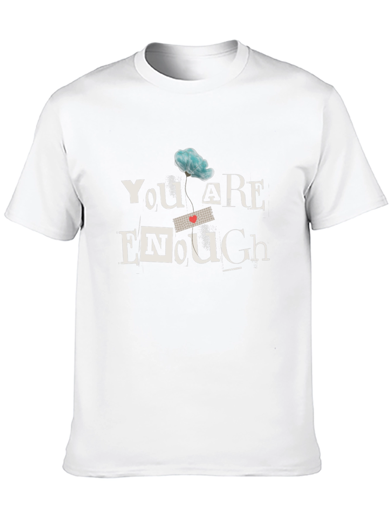 You Are Enough Graphic T-Shirt - Black