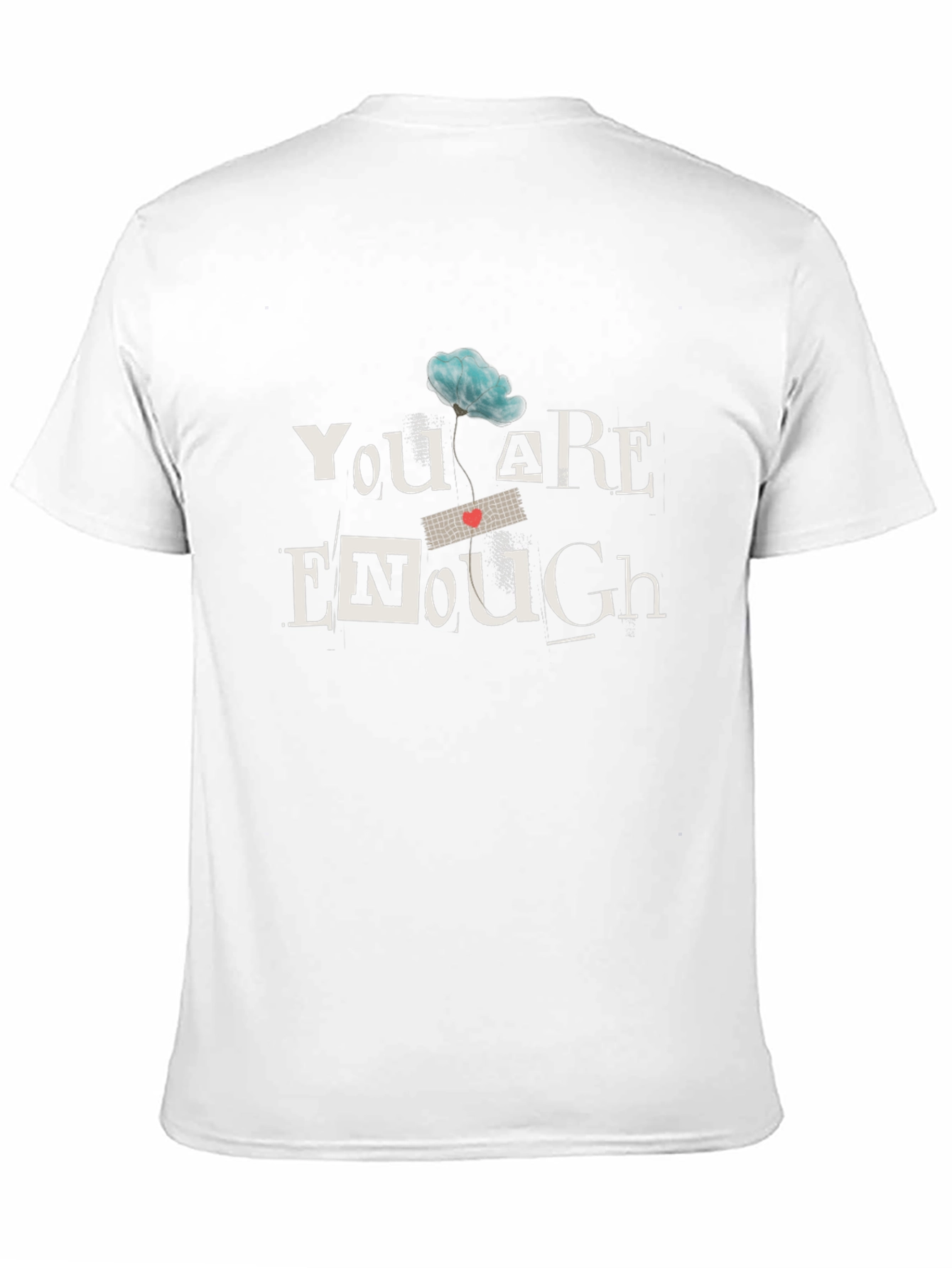 You Are Enough Graphic T-Shirt - Black