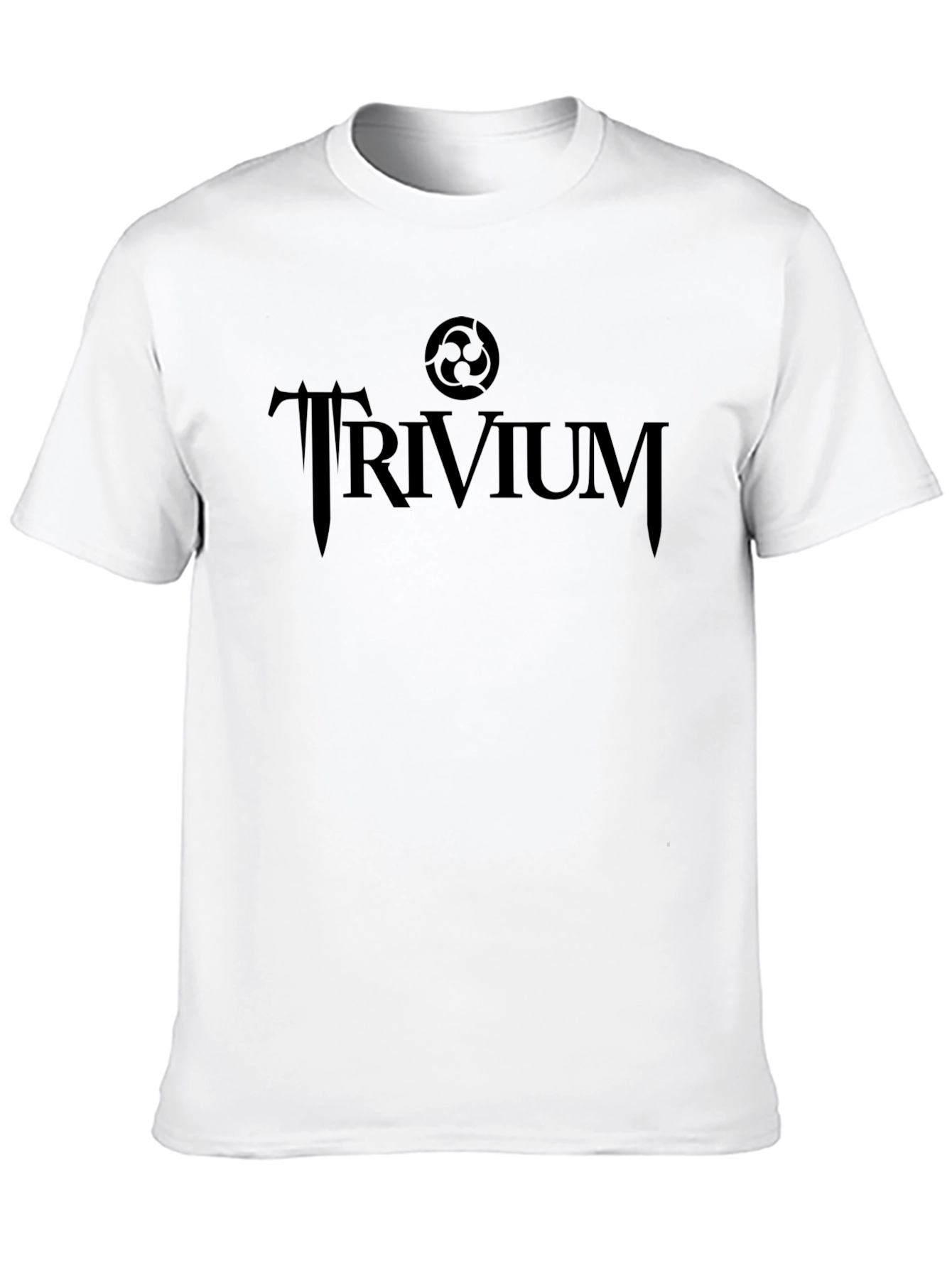 Trivium Band Logo Black T-Shirt Rock Music Tee