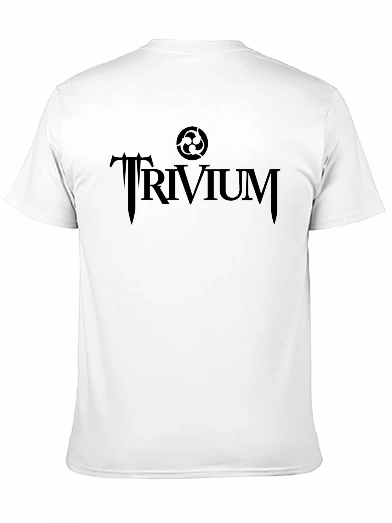 Trivium Band Logo Black T-Shirt Rock Music Tee