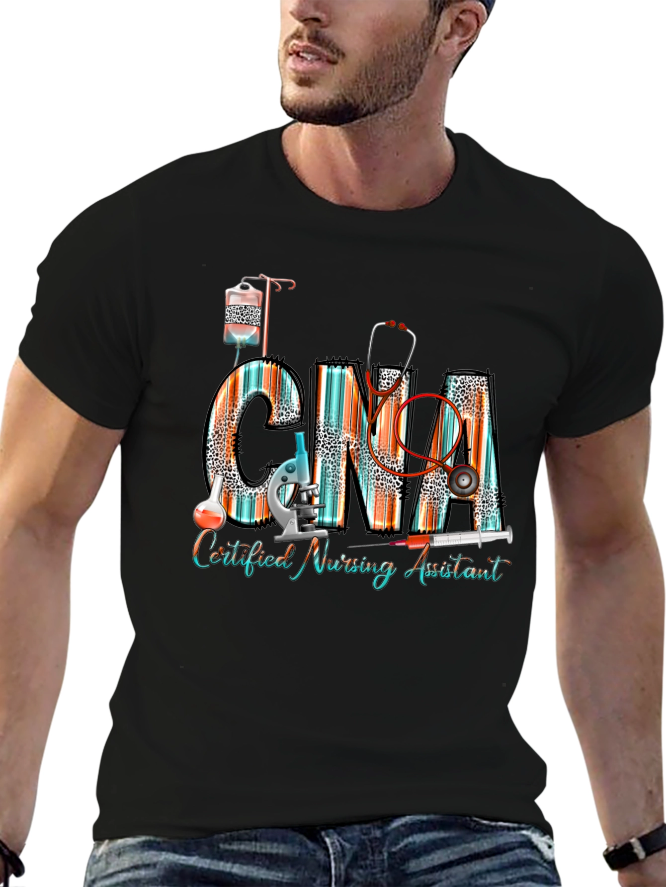 CNA Certified Nursing Assistant Graphic Tee