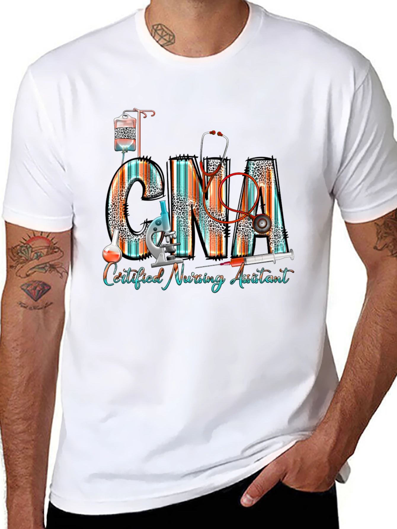 CNA Certified Nursing Assistant Graphic Tee