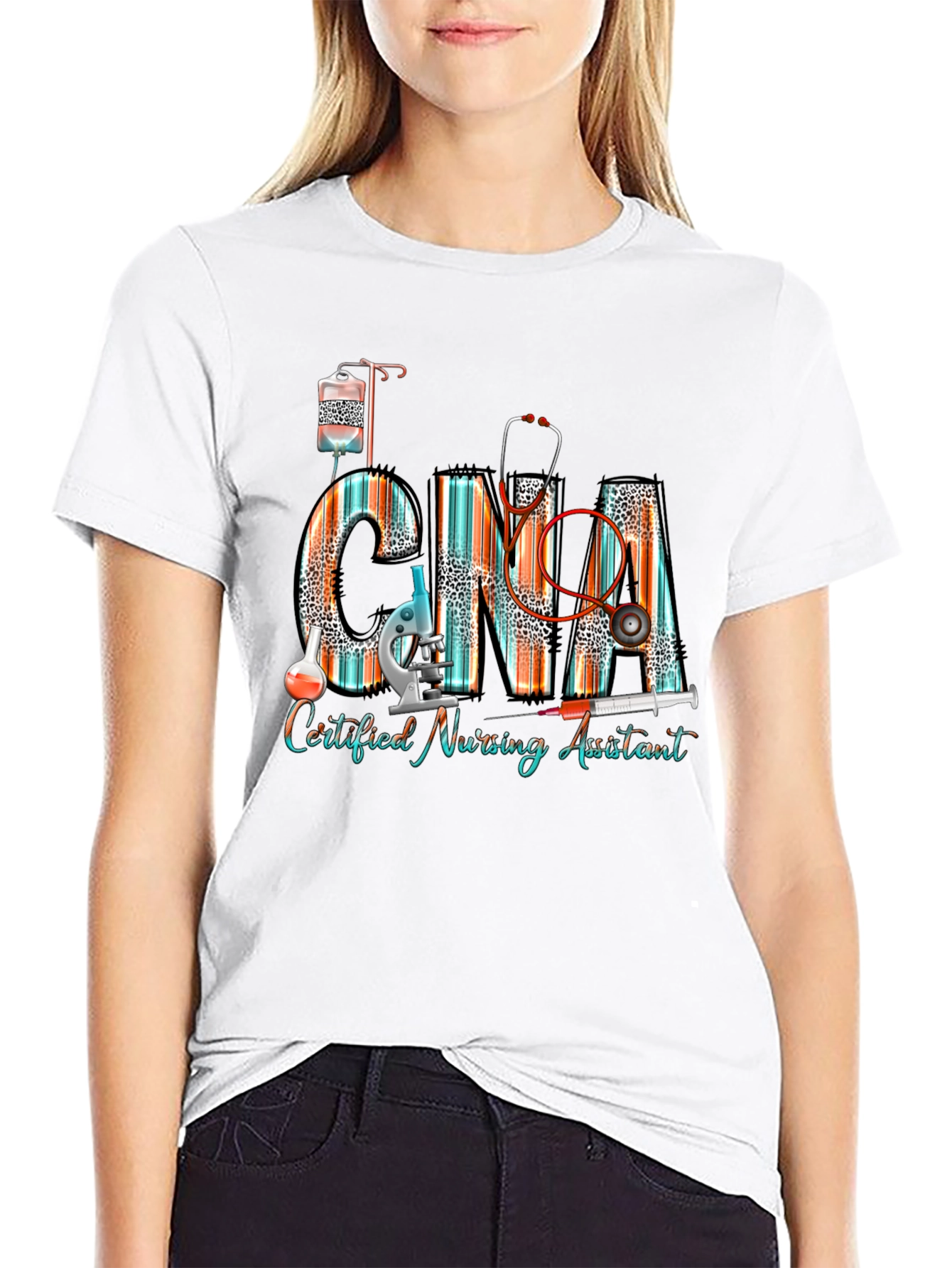 CNA Certified Nursing Assistant Graphic Tee