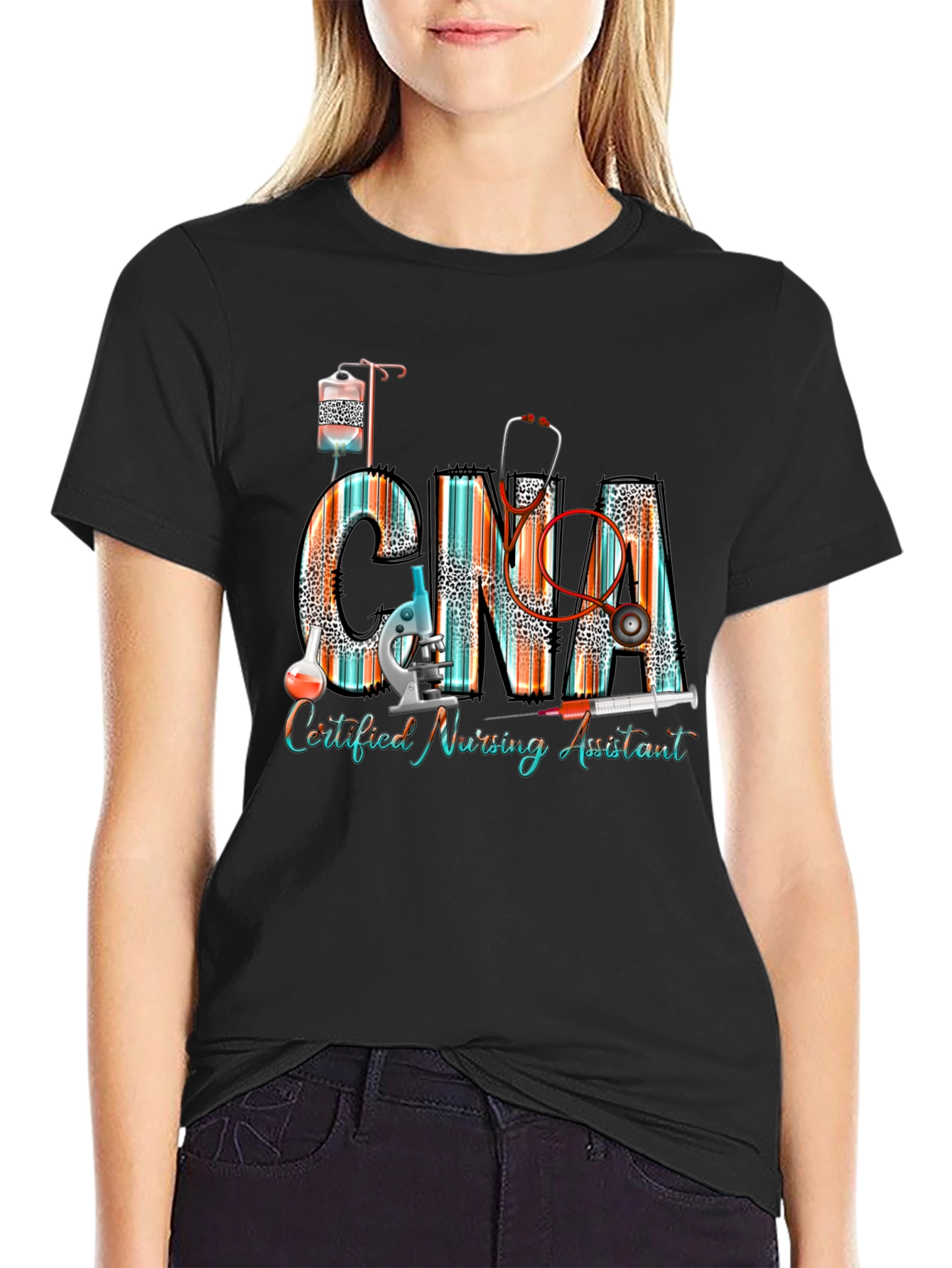 CNA Certified Nursing Assistant Graphic Tee