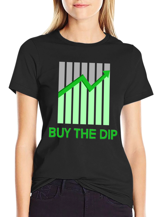 Buy The Dip Graphic Tee - Crypto Investor T-Shirt