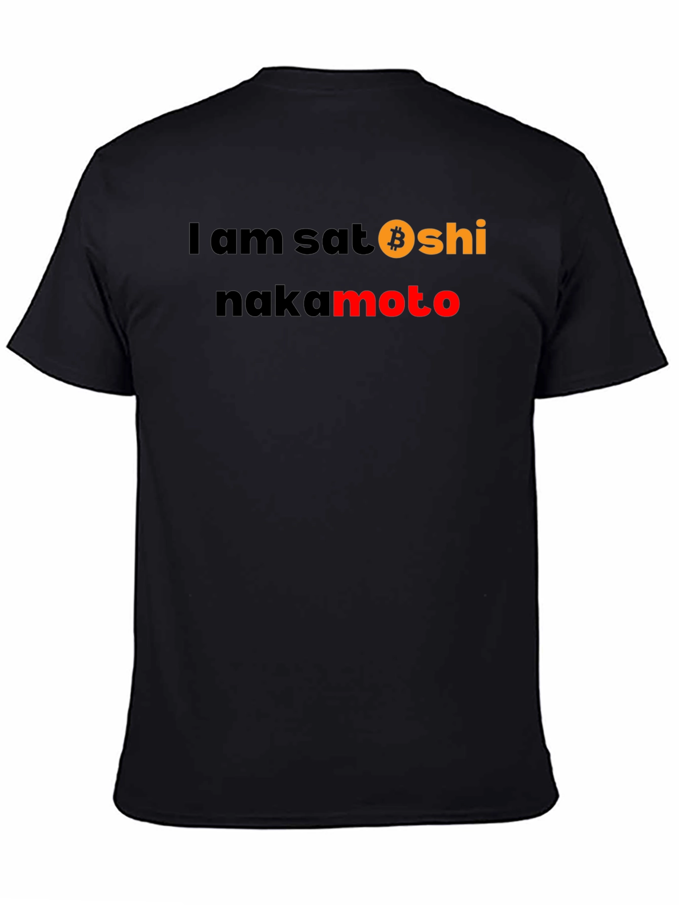 I am Satoshi Nakamoto T-Shirt Bitcoin Crypto Tee