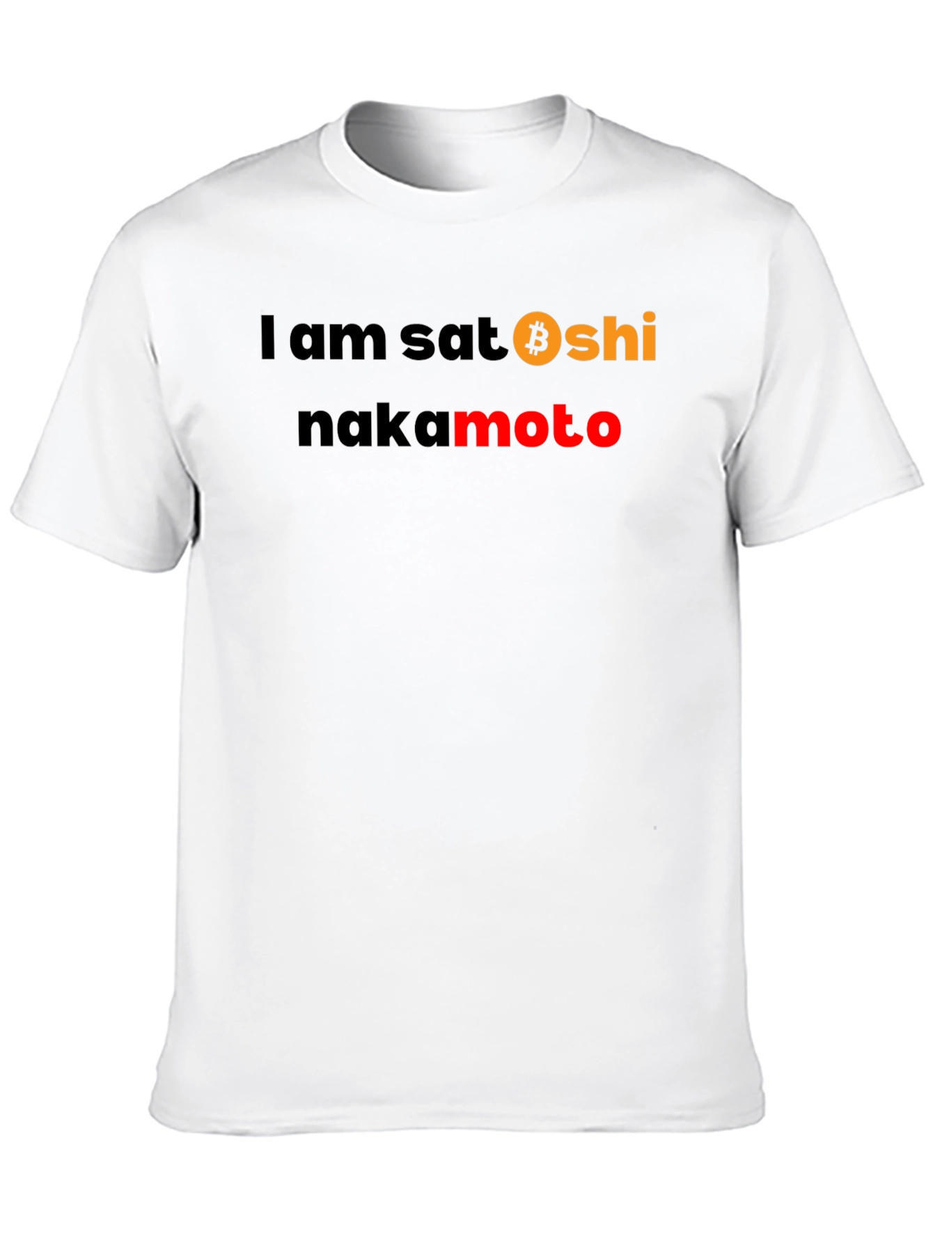 I am Satoshi Nakamoto T-Shirt Bitcoin Crypto Tee