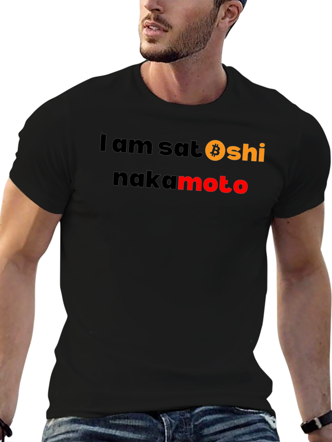 I am Satoshi Nakamoto T-Shirt Bitcoin Crypto Tee
