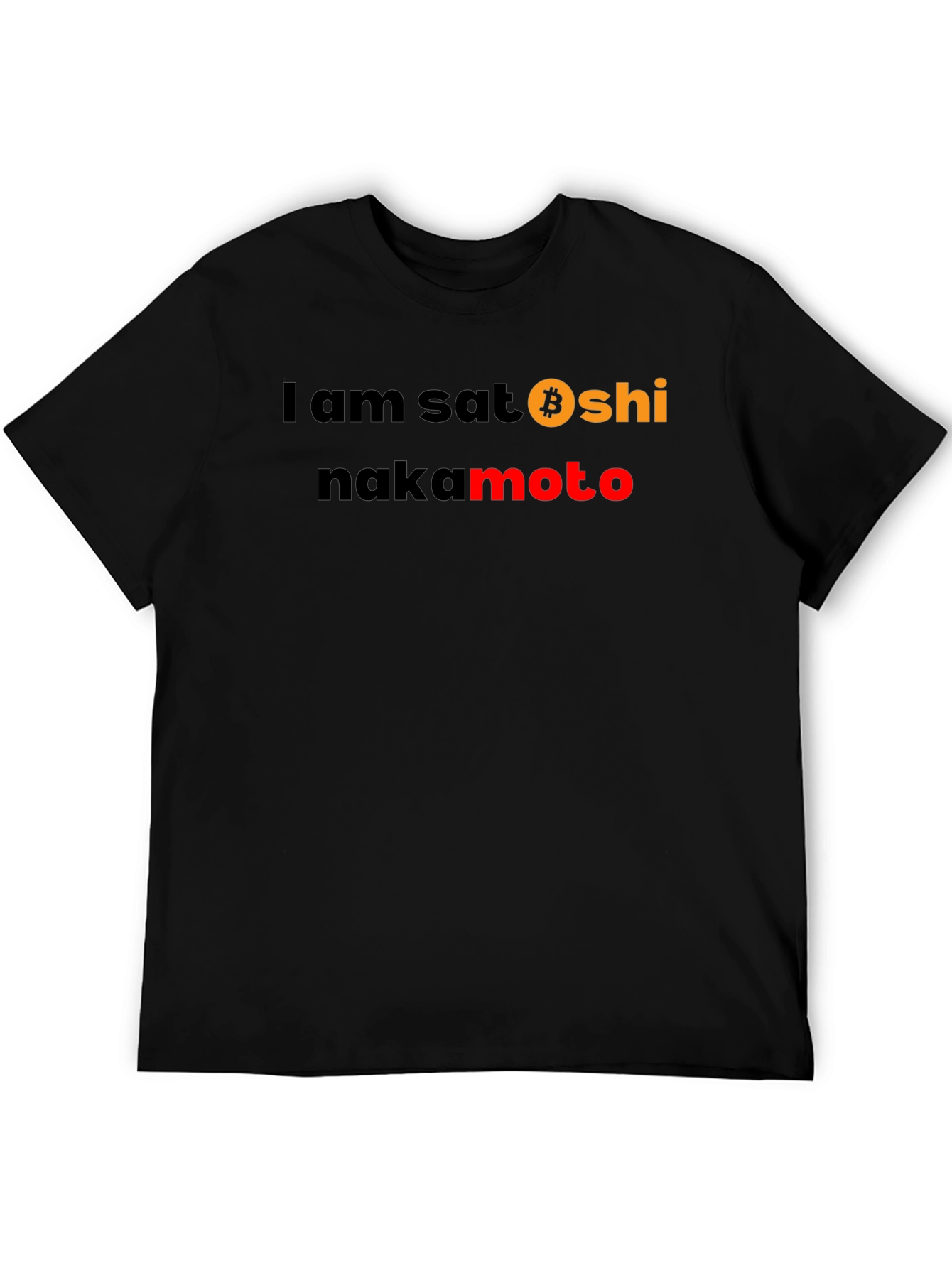 I am Satoshi Nakamoto T-Shirt Bitcoin Crypto Tee