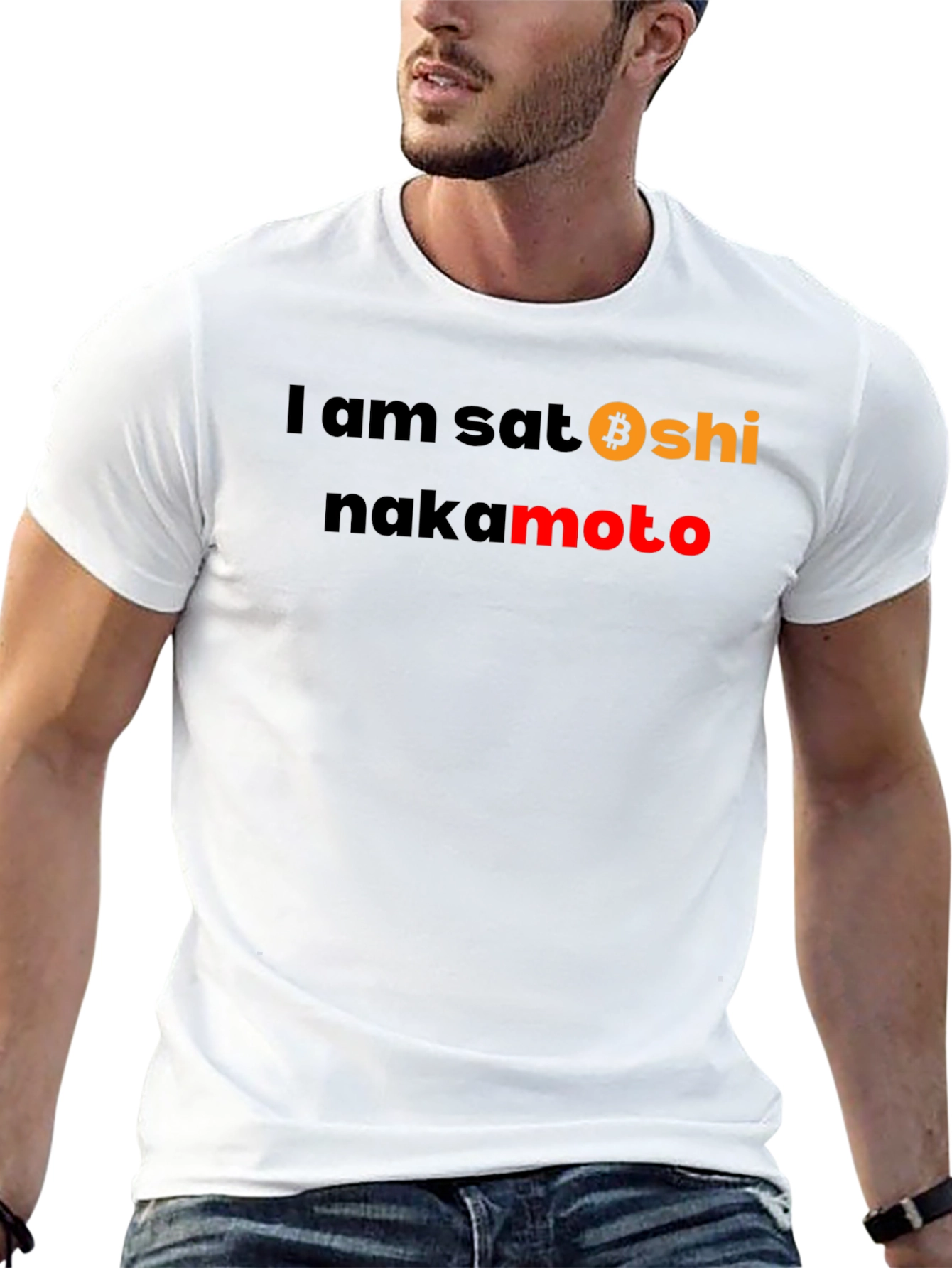 I am Satoshi Nakamoto T-Shirt Bitcoin Crypto Tee