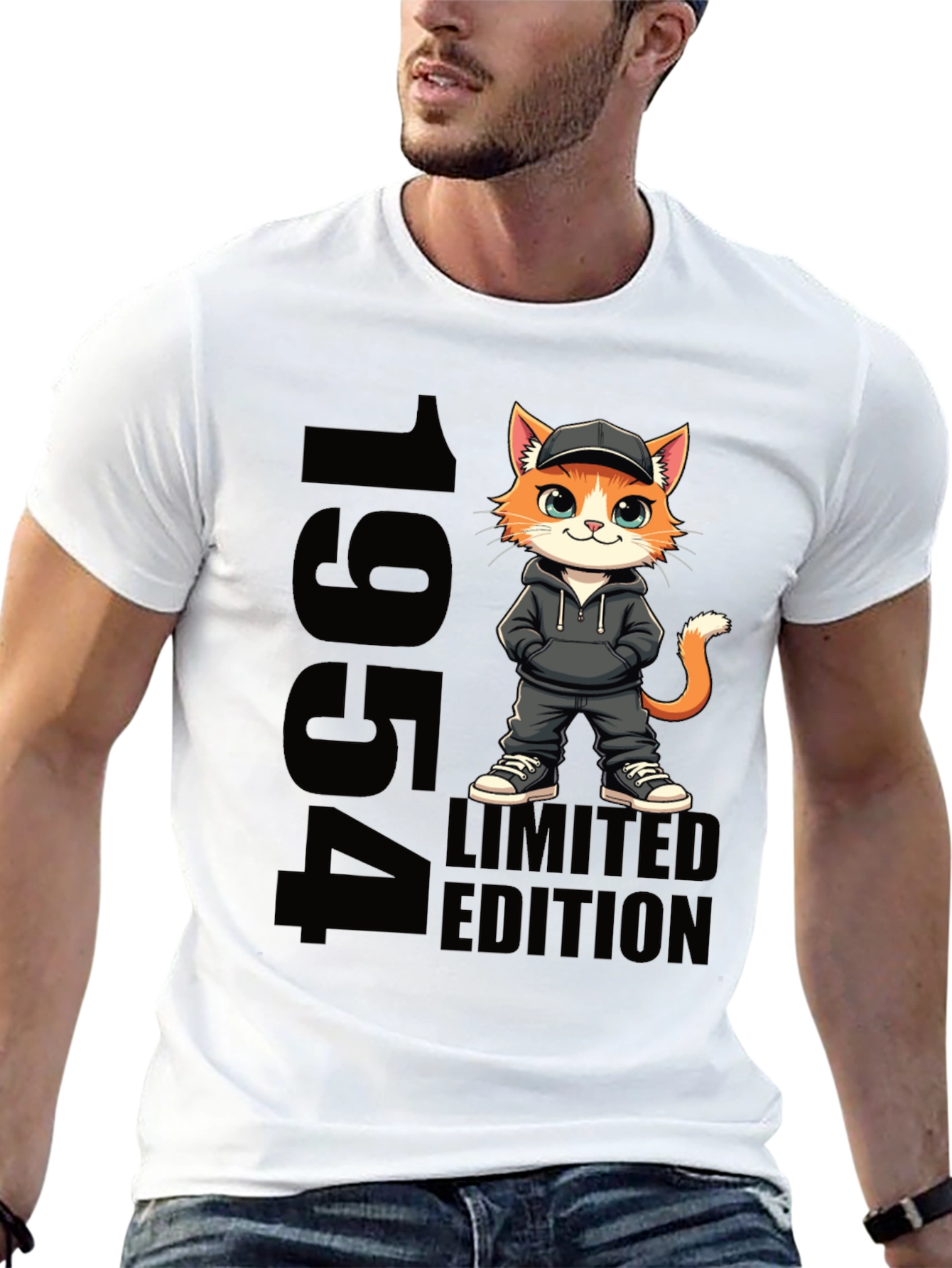 1954 Limited Edition Cool Cat Graphic Tee