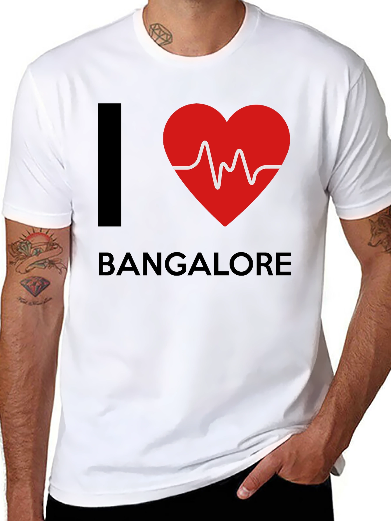 I Love Bangalore T-Shirt - City Pride