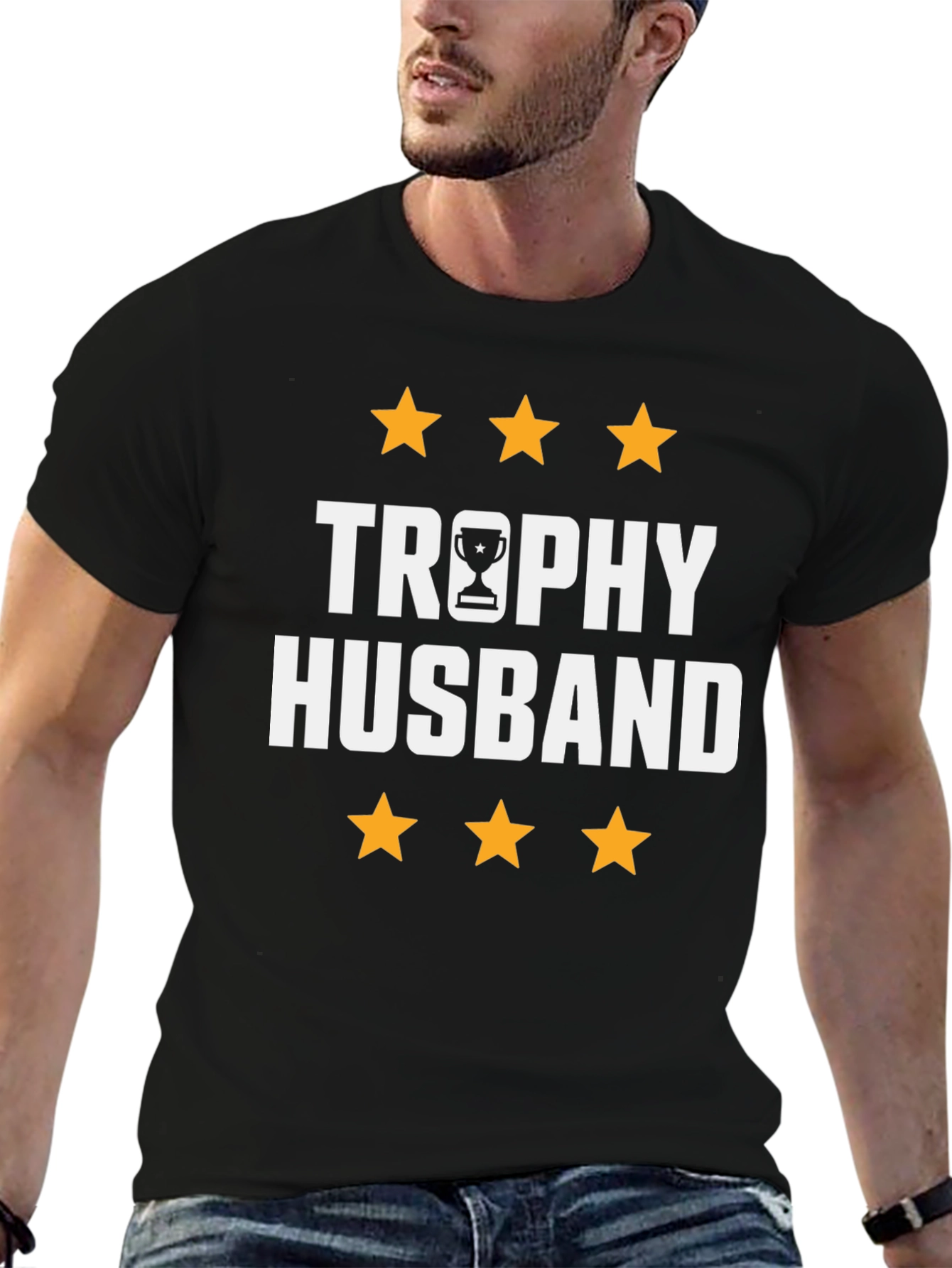 Trophy Husband Graphic T-Shirt - Novelty Tee