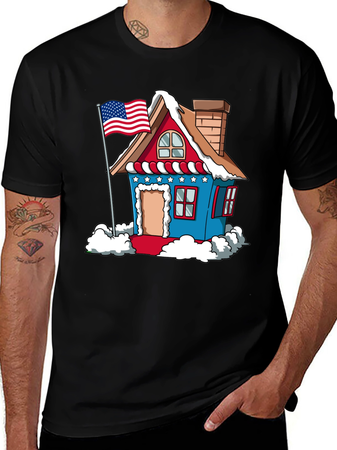 Patriotic House T-Shirt