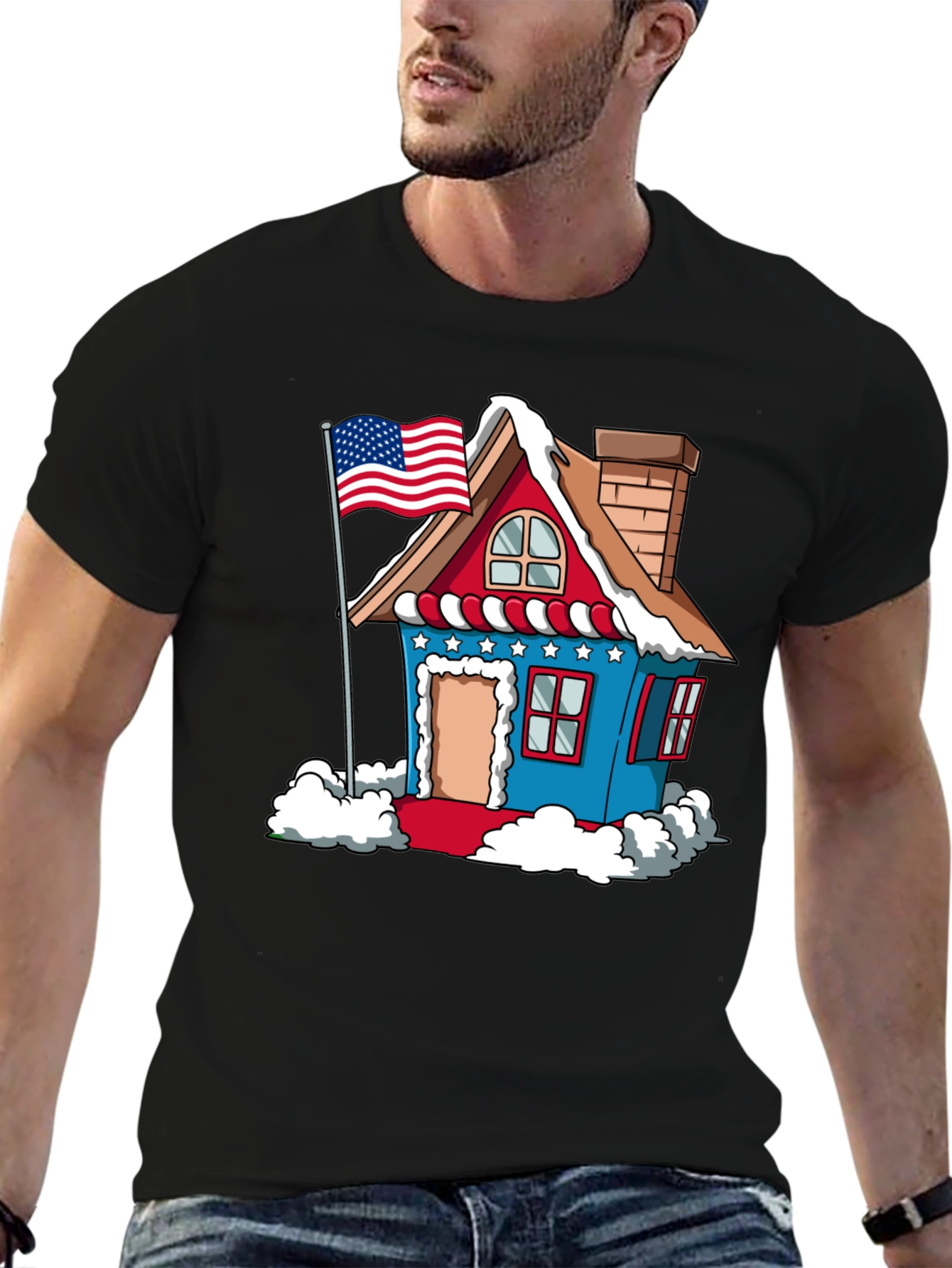 Patriotic House T-Shirt