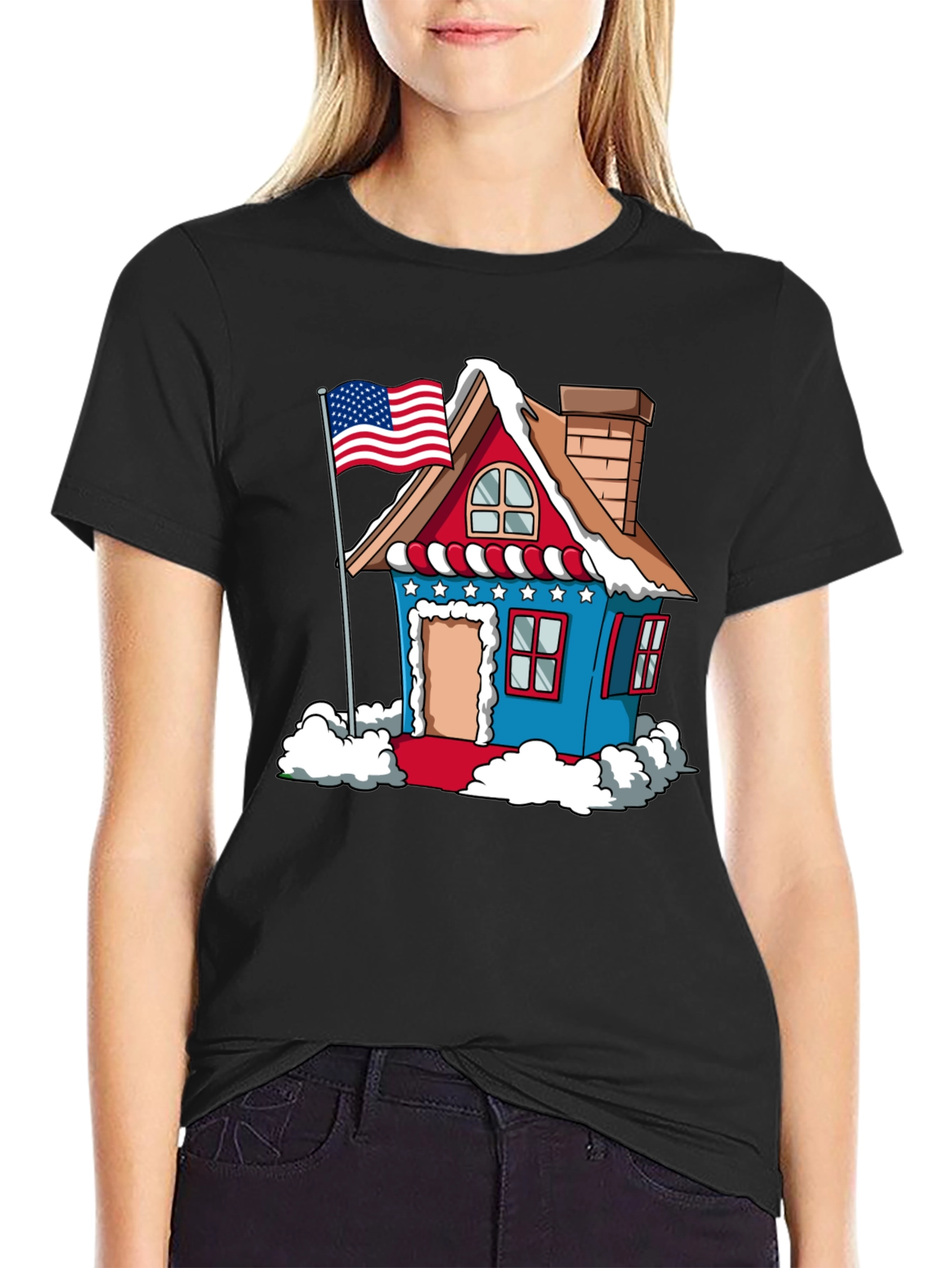 Patriotic House T-Shirt