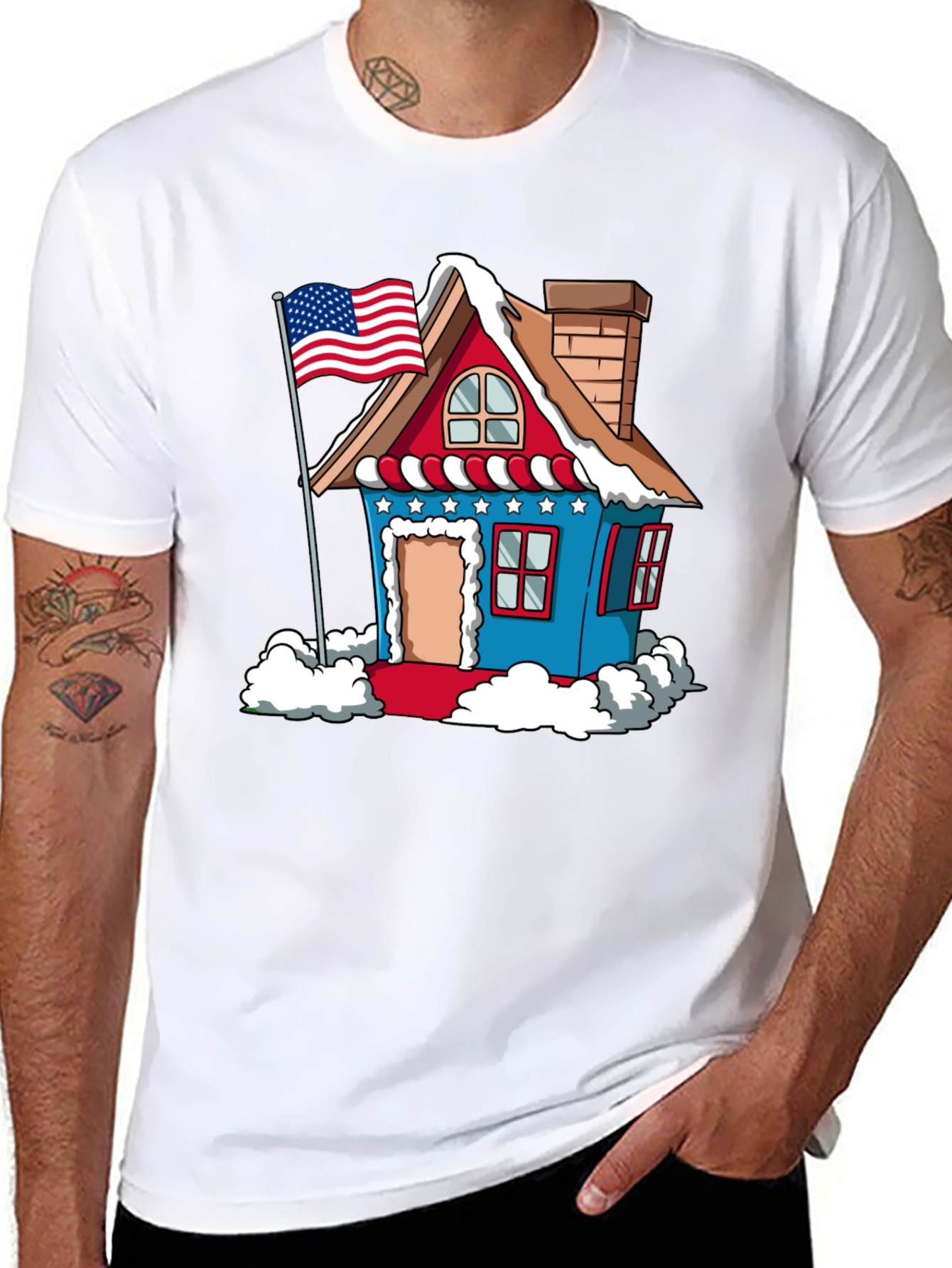 Patriotic House T-Shirt