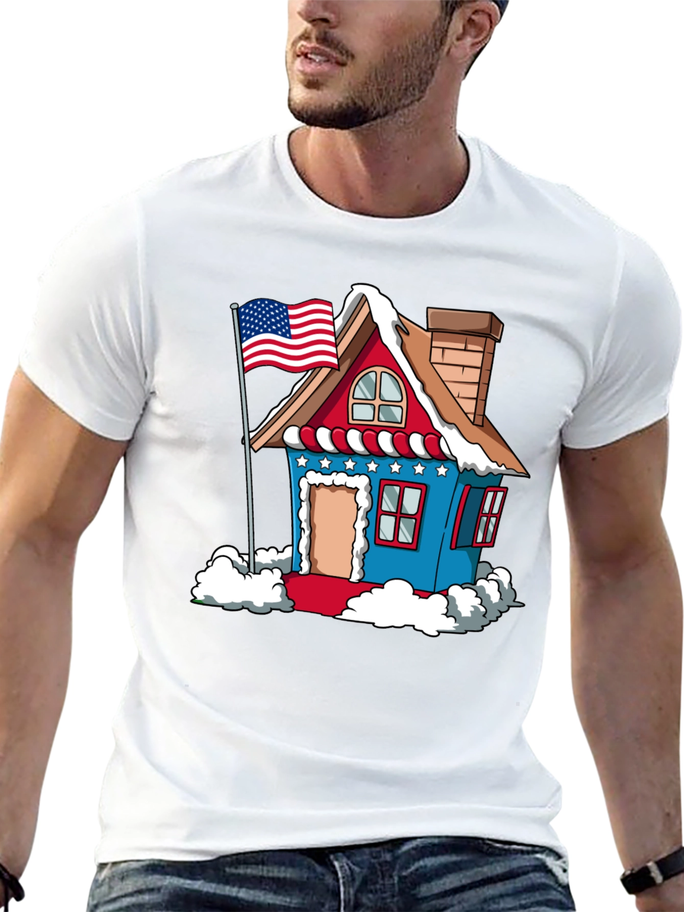 Patriotic House T-Shirt