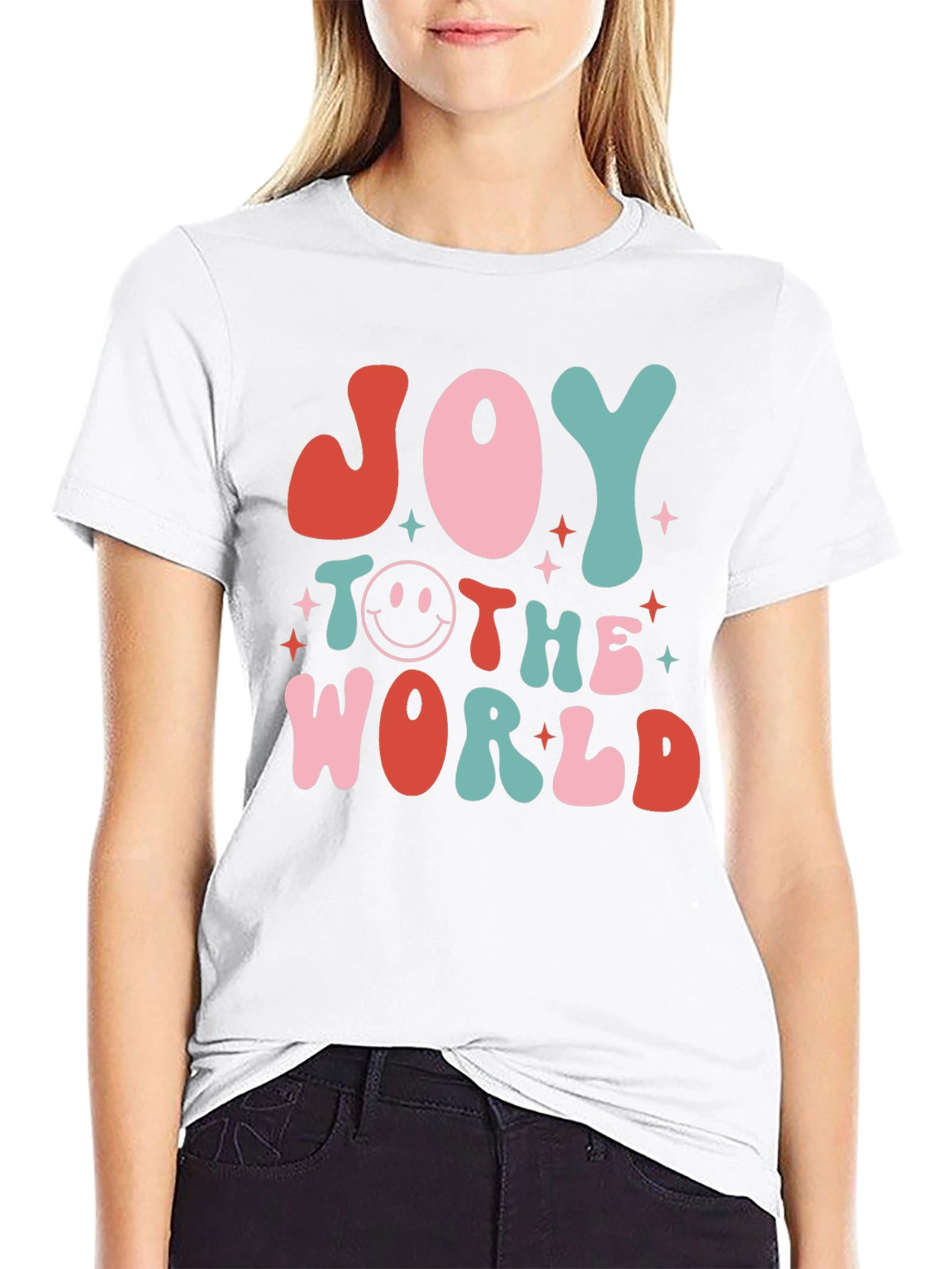 Joy To The World Retro Graphic Tee