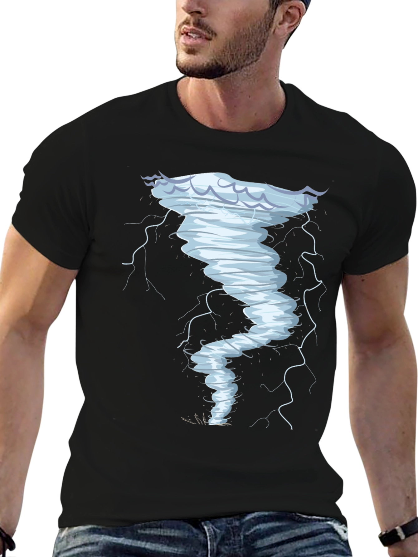 Tornado Graphic Tee - Weather Fan Gift