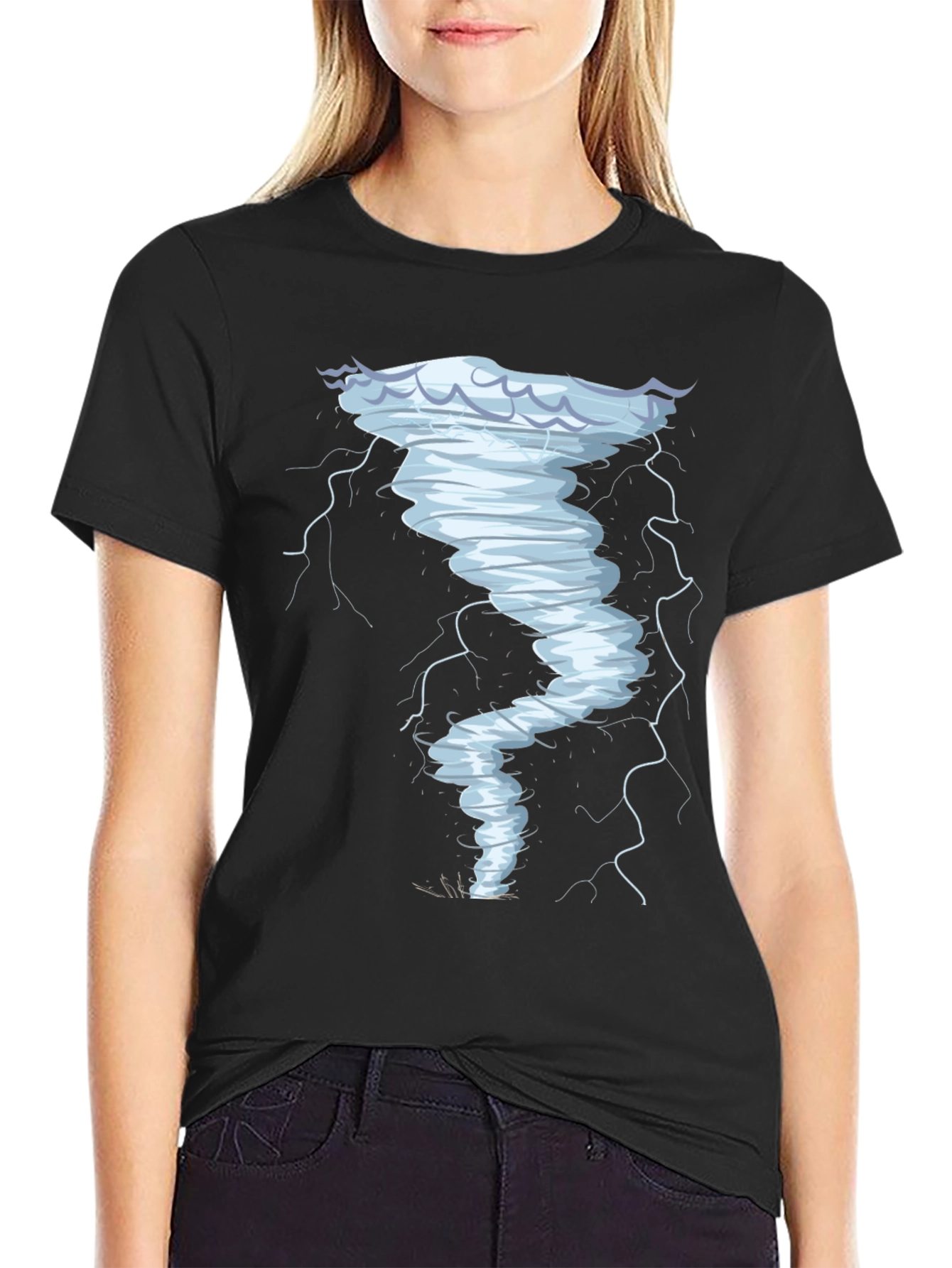 Tornado Graphic Tee - Weather Fan Gift