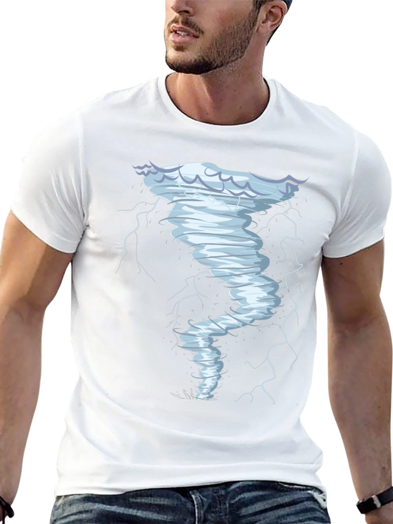 Tornado Graphic Tee - Weather Fan Gift