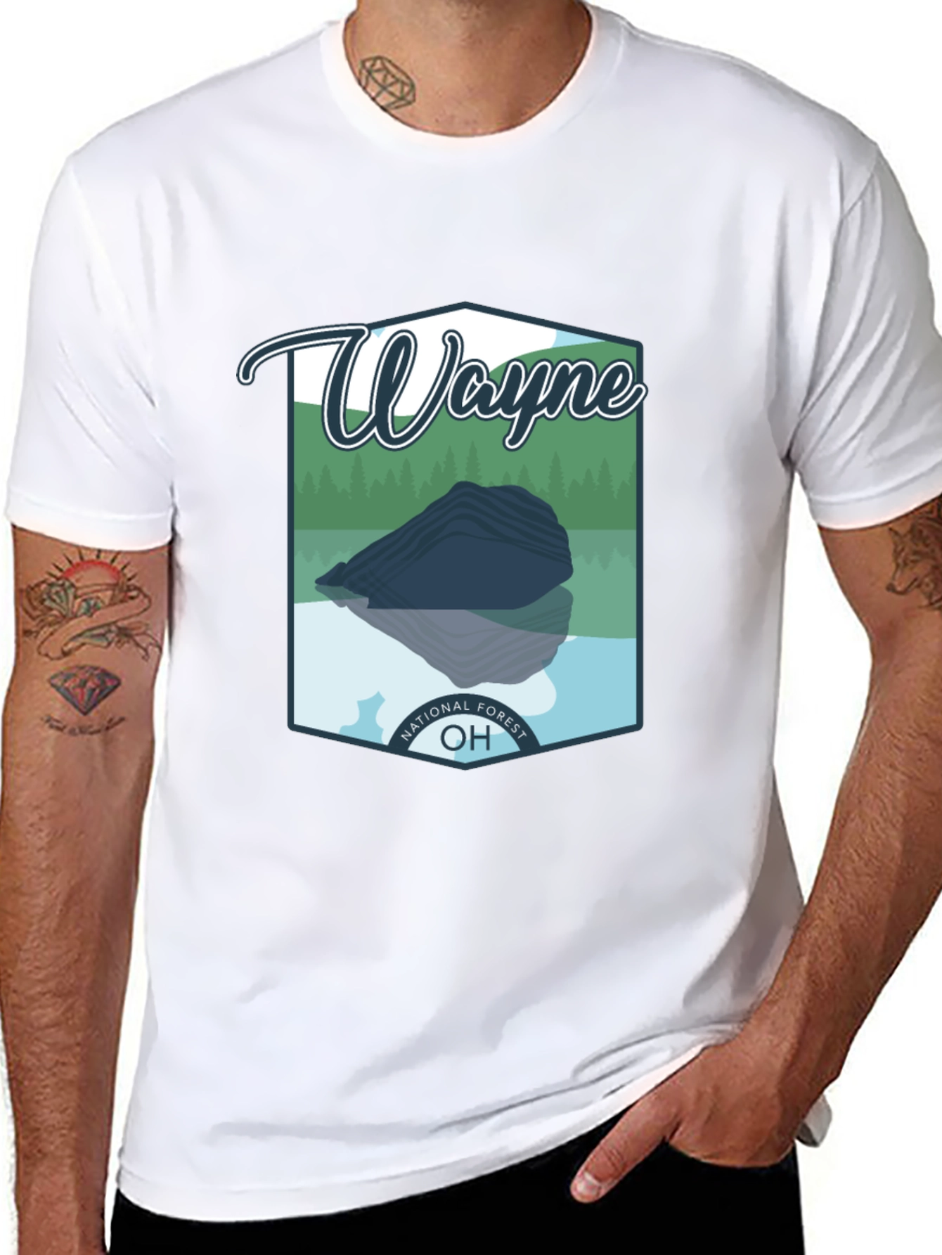 Wayne National Forest T-Shirt - Ohio Souvenir