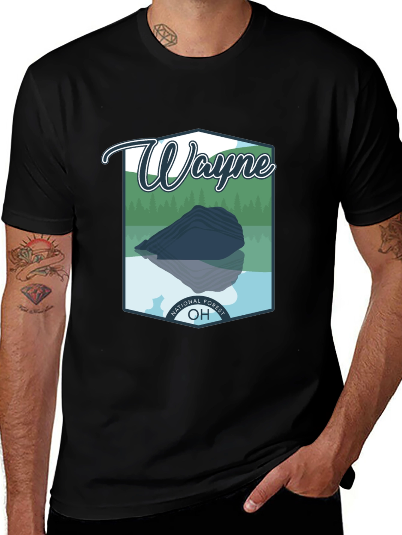 Wayne National Forest T-Shirt - Ohio Souvenir
