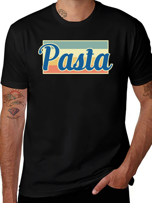 Retro Pasta T-Shirt - Vintage Style Foodie Tee