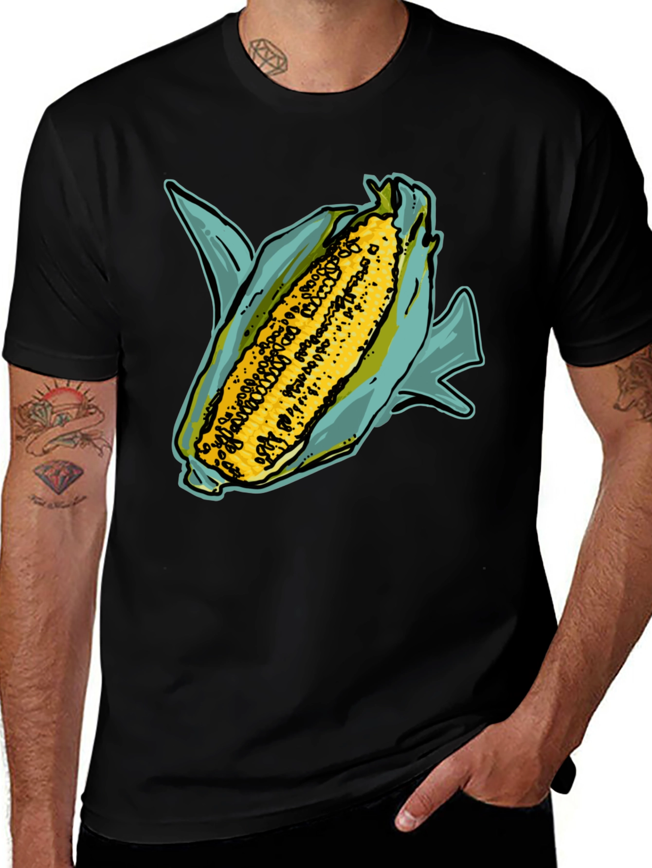 Corn on the Cob Graphic T-Shirt