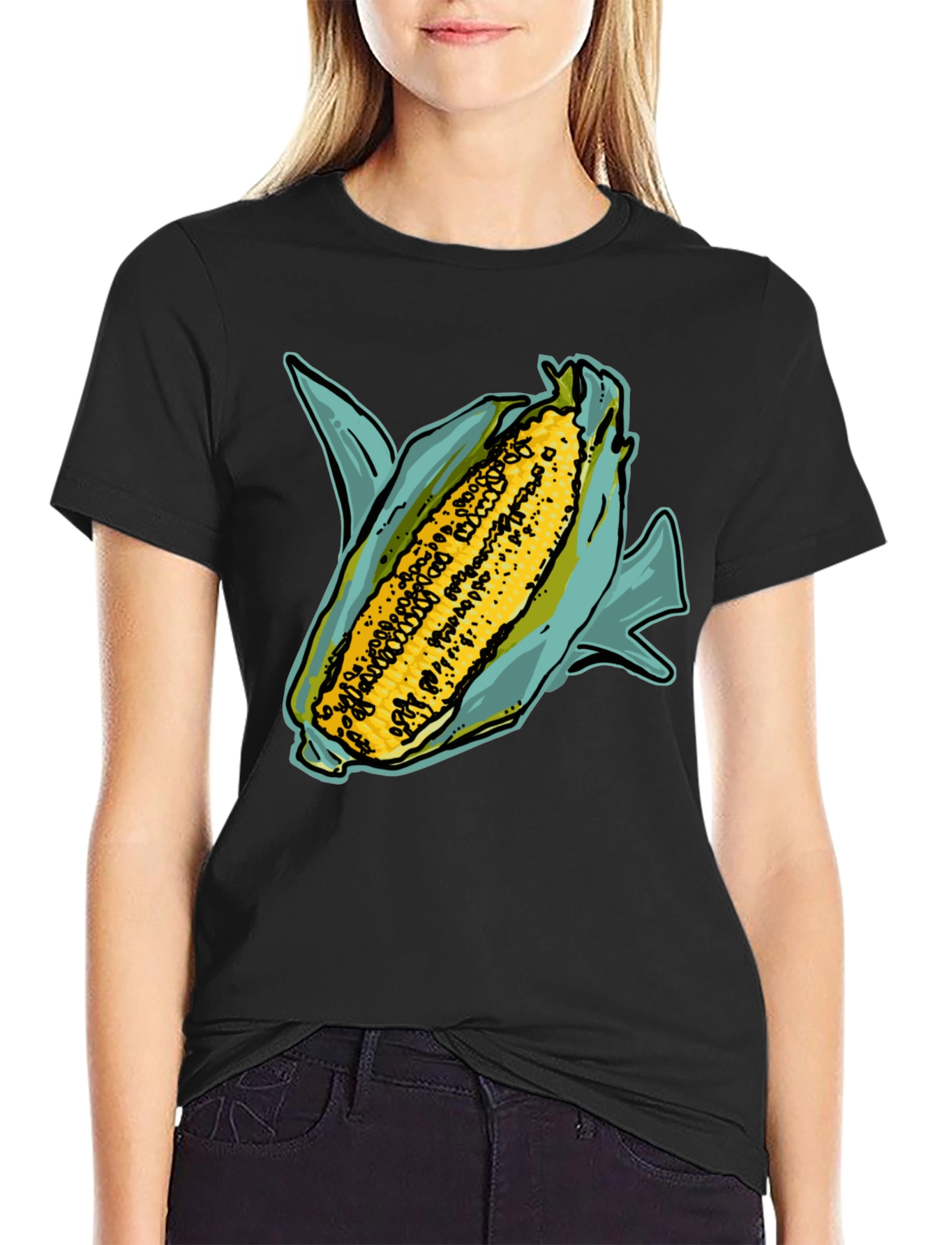 Corn on the Cob Graphic T-Shirt