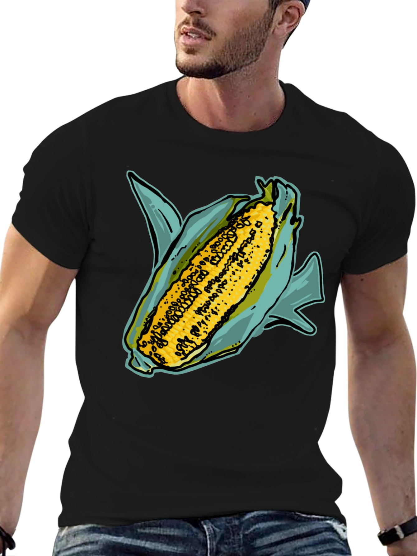 Corn on the Cob Graphic T-Shirt