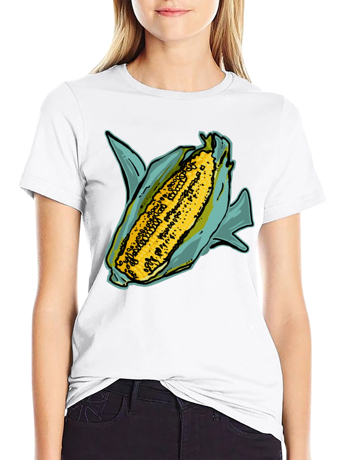 Corn on the Cob Graphic T-Shirt