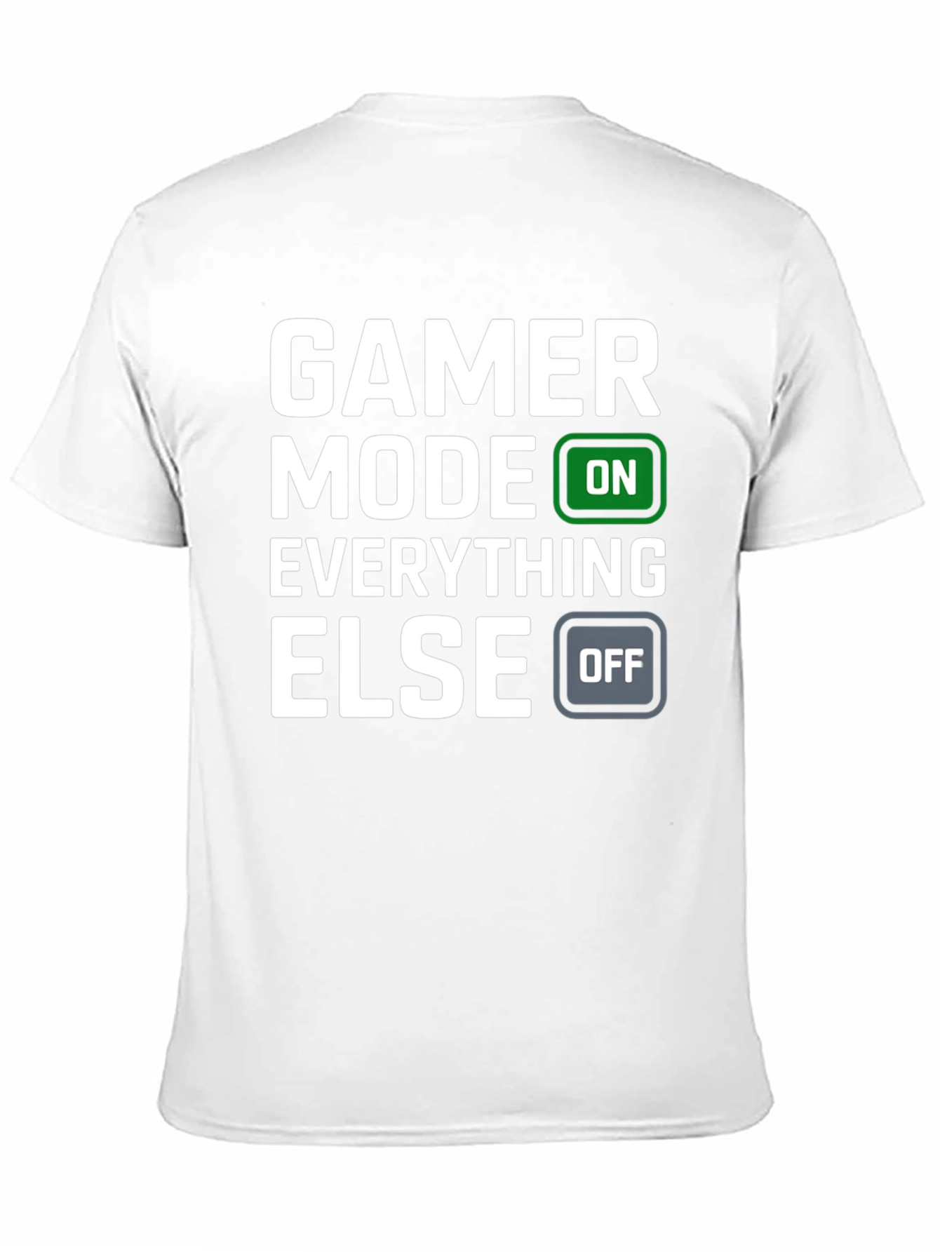 Gamer Mode ON T-Shirt - Funny Video Game Tee