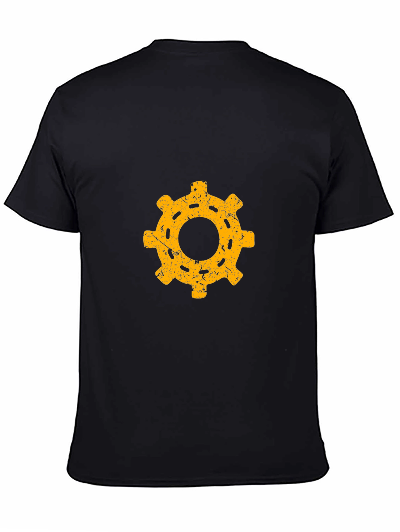 Gear Graphic Black T-Shirt