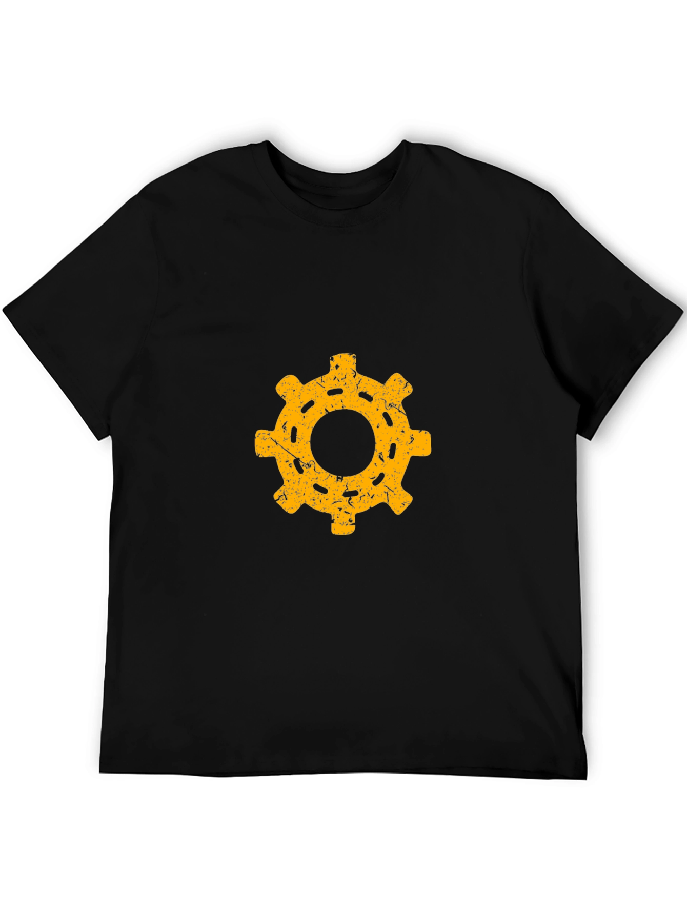 Gear Graphic Black T-Shirt