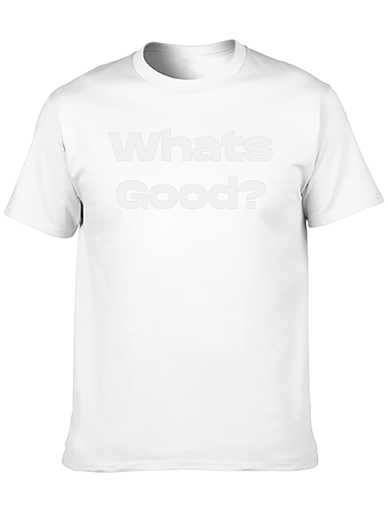 Whats Good? Black Graphic Tee