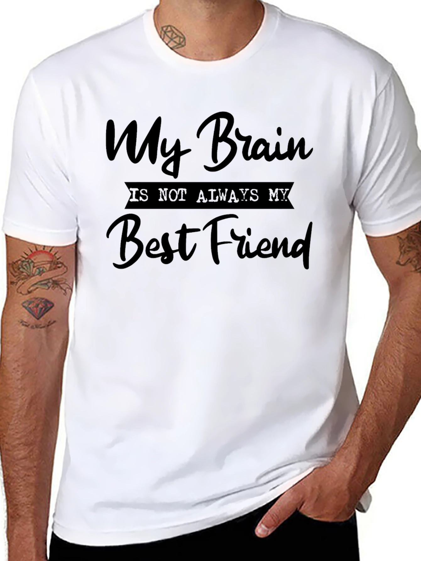 My Brain T-Shirt - Funny Graphic Tee